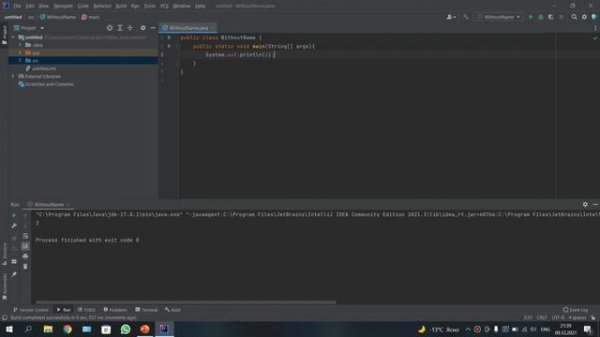 Пишем первую программу "Hello, World!"