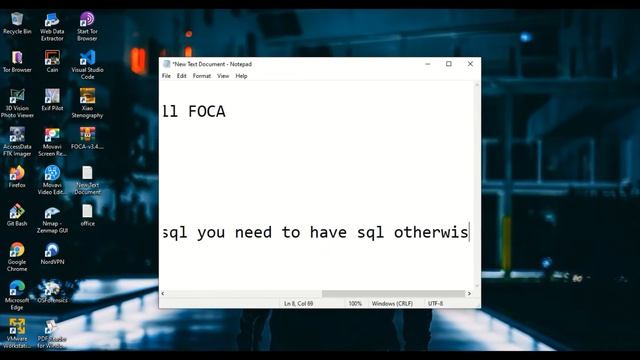 FOCA-MetaDataTool Installing In Windows 10 смотреть онлайн