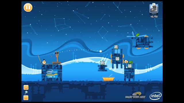 Angry Birds Intel Level 5 Ultrabook Adventure Walkthrough 3 Star смотреть онлайн