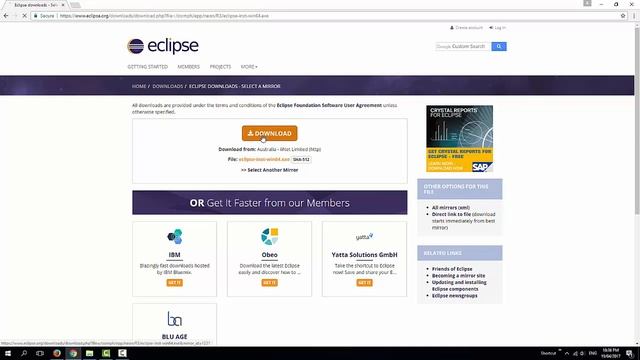Java Tutorial for Beginners 02 (Install JRE and Eclipse) смотреть онлайн