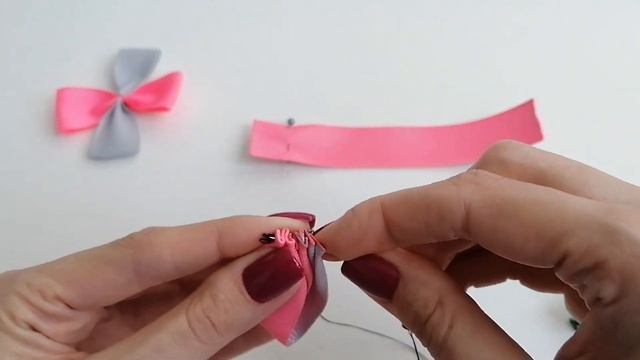 Просто очень! Бантики из лент 2,5 см смотреть онлайн