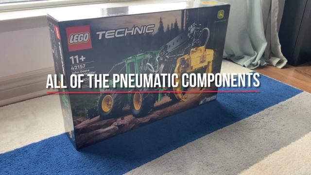 LEGO Technic 42157 John Deere skidder review смотреть онлайн