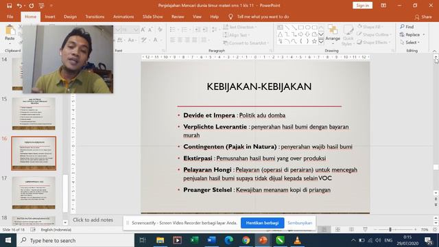 Materi PJJ Sejarah Indonesia Kelas XI Semester 1 Bab 1 bag.2 смотреть онлайн