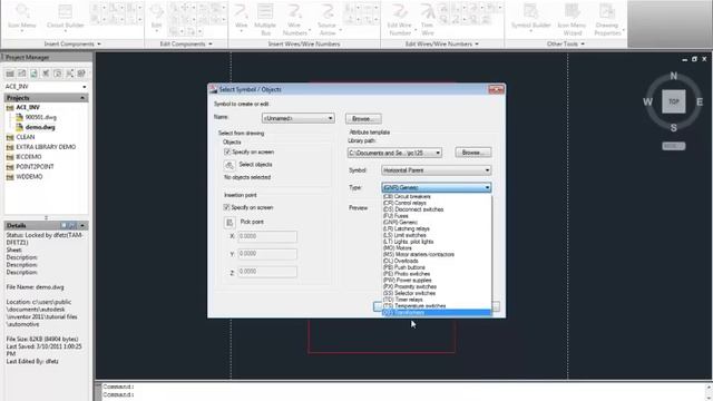 Creating a AutoCAD Electrical Symbol from a PDF смотреть онлайн