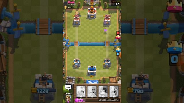 Играю в Clash Royale.Обычные бои-#6 смотреть онлайн