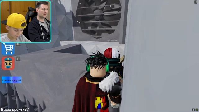 ПОБЕГ ОТ МАЛЫША БАРРИ! РЕБЕНОК БАРРИ ОХОТИТСЯ НА НАС! ПОБЕГ ИЗ ТЮРЬМЫ В ROBLOX смотреть онлайн