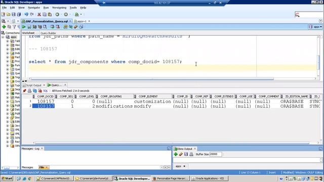 OAF - EBS R12.2.9 -- Deep Dive In Personalization, JDR Tables, API's смотреть онлайн