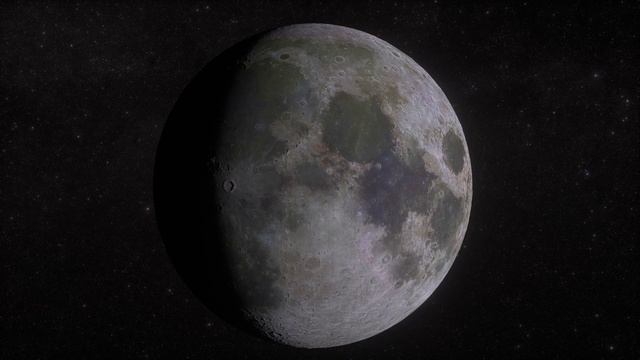 Бесплатный Футаж Вид на Луну из Космоса - Спутник Земли смотреть онлайн