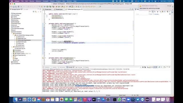 hibernate part - 7 many to many save (Amharic) смотреть онлайн