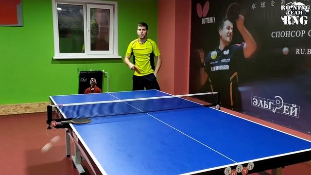 Training day Table Tennis Serve (Slow Motion) | Тренирую Подачи в настольном теннисе смотреть онлайн