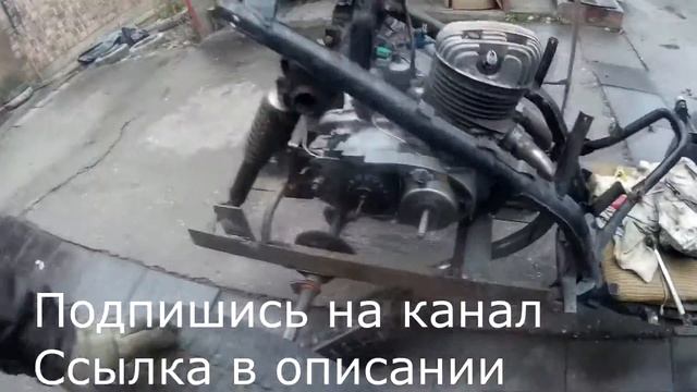 Зжигание со скутера на Иж, Работа двигателя смотреть онлайн