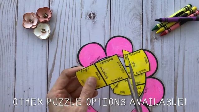 Flower Math & Literacy Puzzles for Spring & Easter FUN! смотреть онлайн