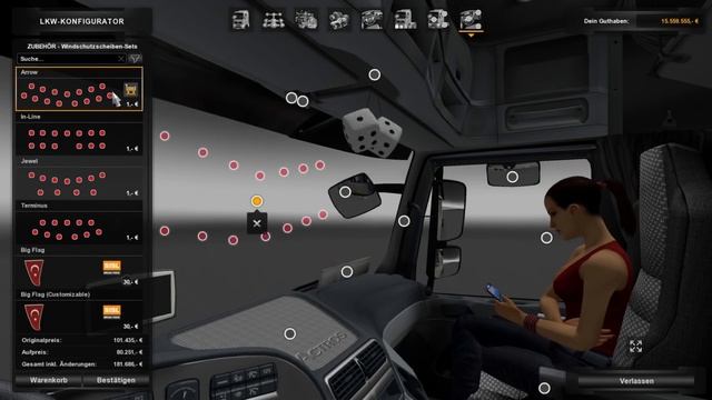 (Ets2 1.26)Mercedes Actros mp3 reworked 1.6 смотреть онлайн