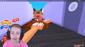 Осторожно ЗЛАЯ СОБАКА в ROBLOX Даша убегает от собаки Веселое видео ПОБЕГ ОТ СОБАЧКИ