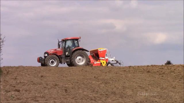 | Case Maxxum 140 | Pöttinger Vitasem | Setí | Siew | Sowing 2017 | смотреть онлайн