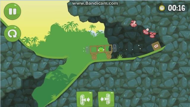 Прохождение игры BAD PIGGIES 1 часть