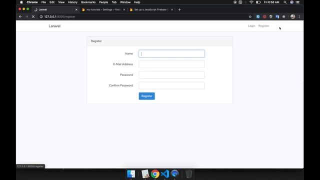 Laravel Realtime Chat App Tutorial x Firebase Cloud Messaging [FCM] - Add FCM Token to User Table смотреть онлайн