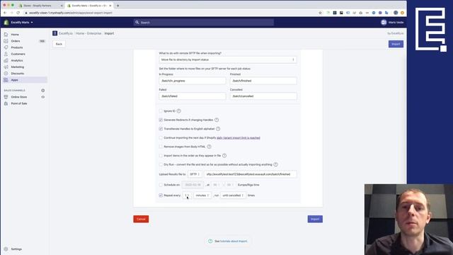 Batch import to Shopify from FTP/SFTP смотреть онлайн
