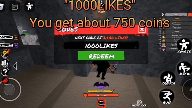 Vampire Fighters (Roblox) Code! смотреть онлайн