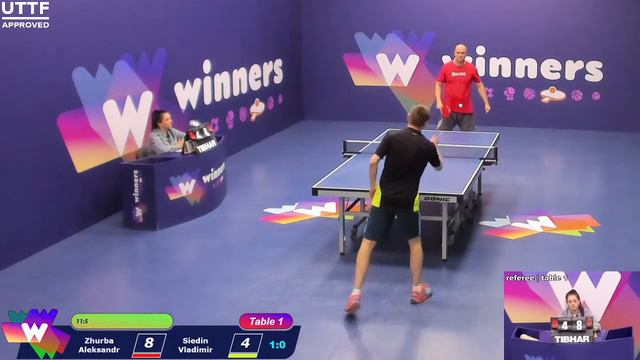 WINners League 24.05.21 Zhurba Aleksandr - Siedin Vladimir 21:00 смотреть онлайн