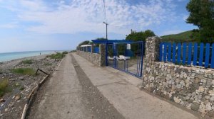 Аше, уютный поселок у моря! Широкие пляжи и речка рядом!