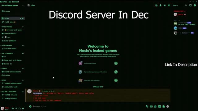 Join Discord Server In Dec For Roblox Game Leaks;) смотреть онлайн