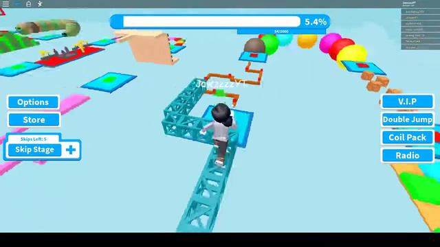 Jawzzzz Plays: Mega Fun Obby by Mercedes C Class, stages 1-100 смотреть онлайн