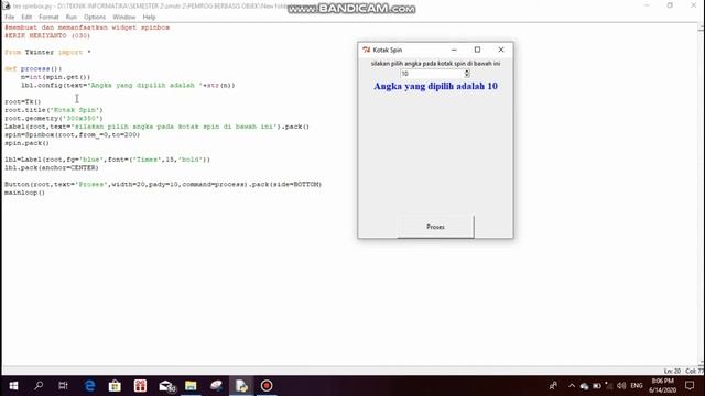 Membuat dan memanfaatkan widget spinbox смотреть онлайн