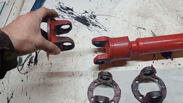 Экспериментальный кардан с шарниром гука своими руками на ИЖ 2715 (Ёж). смотреть онлайн