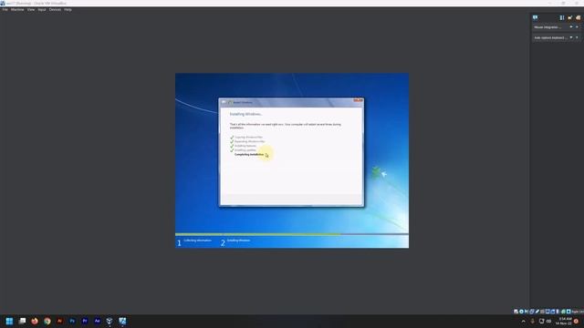 Cài Win 7 trên máy ảo Oracle VM VirtualBox v7.0 qua ghi hình màn Desktop смотреть онлайн