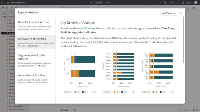 Use Explain to Discover Data Insights in Oracle Analytics смотреть онлайн