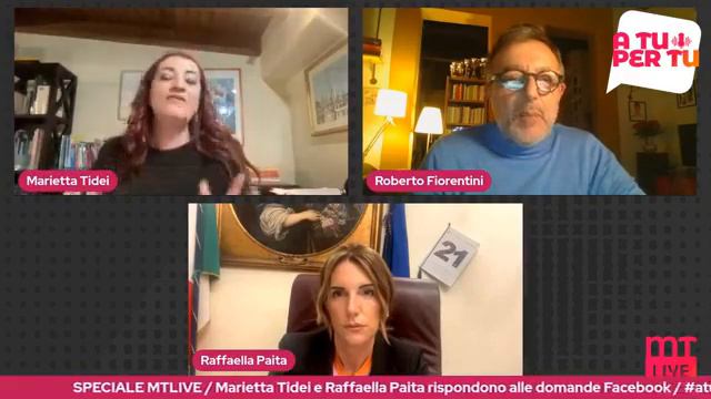 A Tu per Tu con Marietta Tidei e Raffaella Paita смотреть онлайн