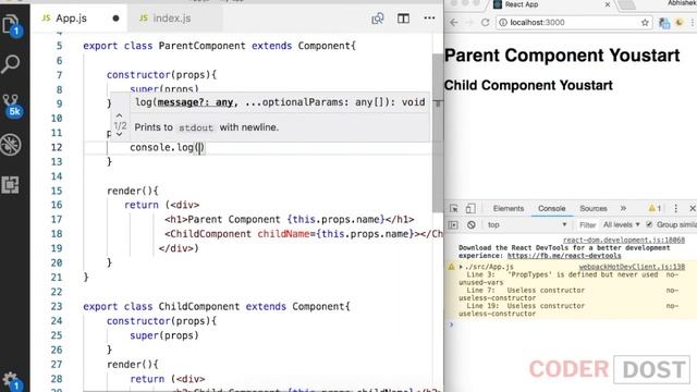 Child to Parent data flow| lifting state up | upward data flow | React in Hindi #9 | #reactjs смотреть онлайн