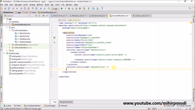 #50 Kotlin Android Tutorial | Job Scheduler смотреть онлайн