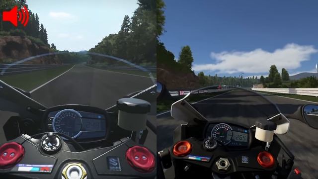GRAPHICS AND SOUNDS COMPARISON : RIDE 3 (RIGHT) VS RIDE 2 (LEFT) ! смотреть онлайн