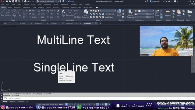 AutoCAD Tricks || Convert Text to MText || SingleLine Text to MultiLine Text [AutoCAD Hacks] смотреть онлайн
