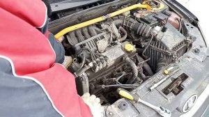 LADA GRANTA Как поменять датчик давления масла
