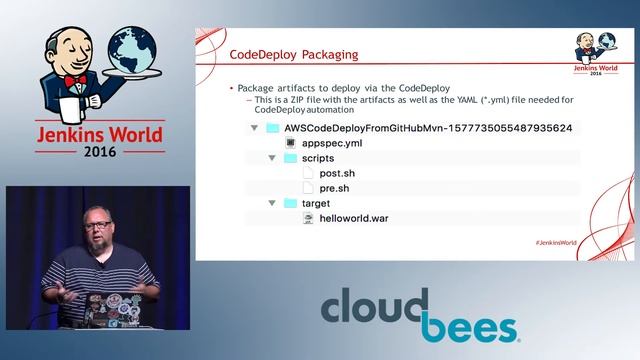 Jenkins World 2016 - Pipelining DevOps with Jenkins and AWS смотреть онлайн