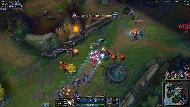 LoL - Xerath vs Kassadin Preseason 8 Gameplay Sorcery and Domination Runes смотреть онлайн