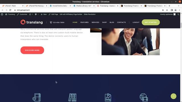 Translation, Philologist Services Website | Language Course Website | Translang WordPress Theme смотреть онлайн