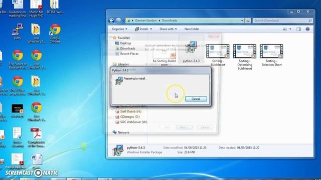 Downloading and Installing Python смотреть онлайн