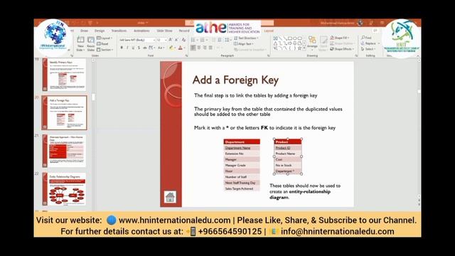 Database Design and Development Lecture No. 4 ATHE Level 4 & 5 Computing смотреть онлайн