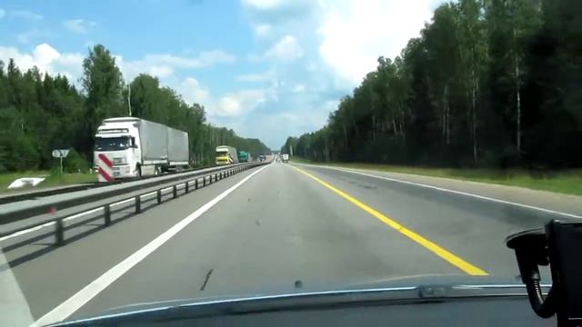 По трассе М1