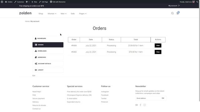 How to Use WooCommerce My Account Endpoint Templates | JetWooBuilder смотреть онлайн