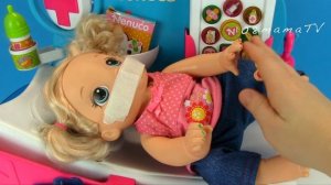 Надо Удалить Гланды? Настя С Мамой на Осмотре Мультики Как Мама Играет в Куклы Беби Бон 108мама тв