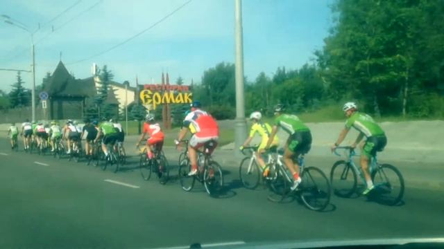 Групповые велотренировки Sport Project с машиной сопровождения смотреть онлайн