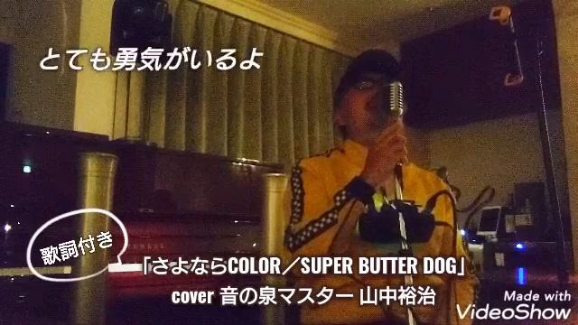 「さよならCOLOR／SUPER BUTTER DOG」cover 音の泉マスター 山中裕治 with BOSS VE-5 ｴﾚｸﾄﾘｯｸﾎﾞｲｽ смотреть онлайн