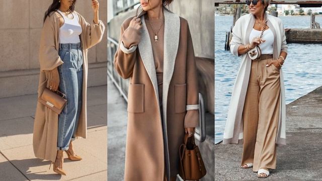 УДЛИНЕННЫЕ КАРДИГАНЫ❤️ КАК СОСТАВИТЬ ШИКАРНЫЙ ОБРАЗ смотреть онлайн