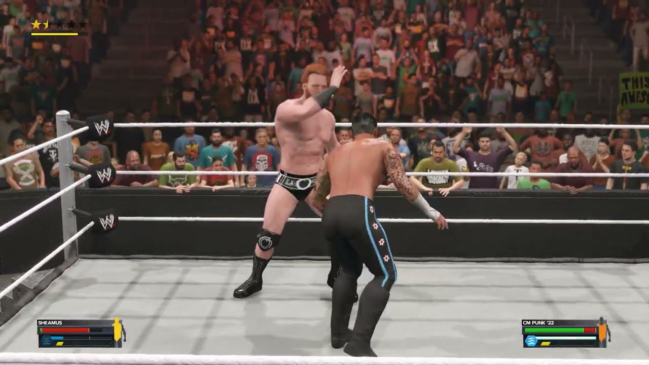 WWE2K23 Sheamus vs CM Punk смотреть онлайн