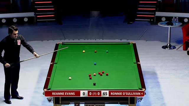 Ronnie O'Sullivan Makes A Maximum Break 147 In 6 Min On First Frame!